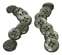 Comprar Antigua Casa De Botones Botones Simil Nacar Verdoso T 14