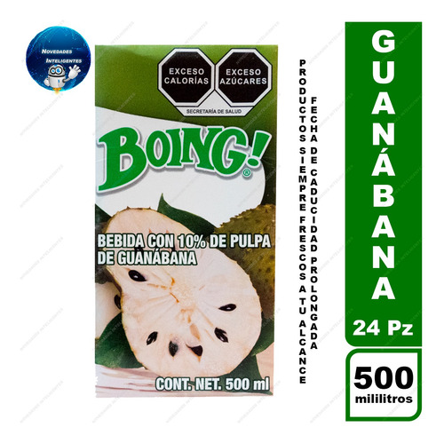 Boing Guanabana Jugos Naturales 500 Ml Y Mas Sabores : ) 