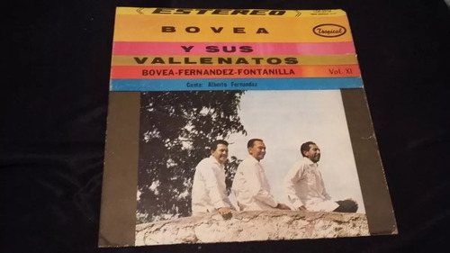 Bovea Y Sus Vallenatos Vol Once Lp Vinilo Cumbia