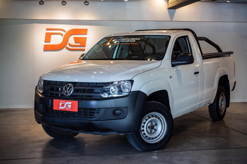 Imagen 1 de 10 de Vw Amarok Startline 2.0 Tdi 4x2 90.000km 2016 Blanco