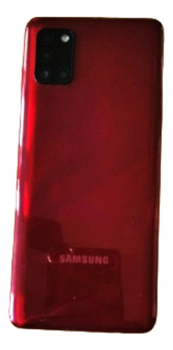 Celular Samsung A31 4gb - 128 Gb Rojo Usado Funcionando