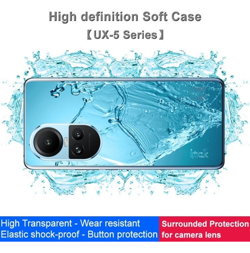 Funda De Teléfono Transparente De Tpu For Oppo