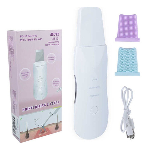 Espátula Facial Vibratoria Limpieza Recargable