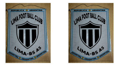 Banderin Mediano 27cm Lima Foot Ball Club