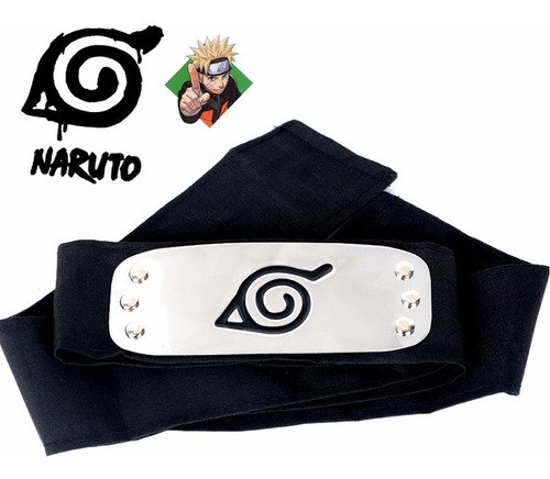 Imagen 5 de 5 de Set Kakashi - (libreta + Mascara + Banda) Naruto