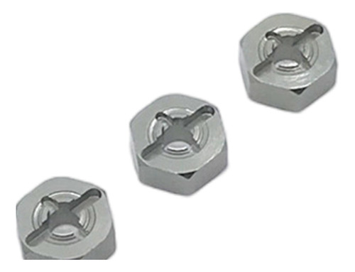 2 Adaptador De Bujes Hexagonales De Rueda De 4 Piezas,