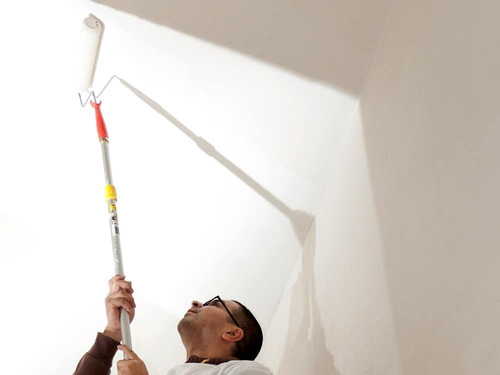 Imagen 8 de 8 de Pintura Latex Para Cielorraso Colorin 10 Litros - Sagitario