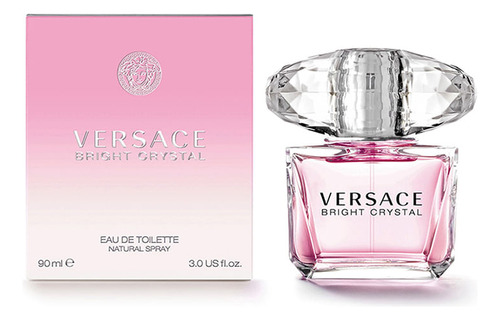 Perfume Importado Versace Bright Crystal Edt 90 Ml