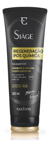 Shampoo Siàge Expert Regeneração Pós Química 250ml