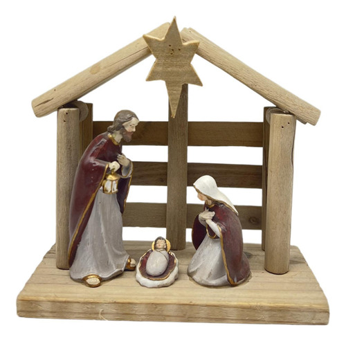 Estatua De Belén De Navidad, Pesebre Navideño, Figuras De