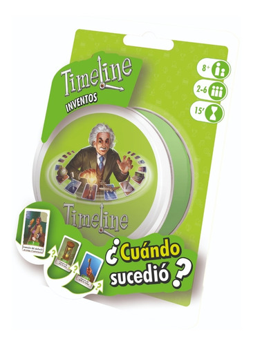 Timeline Inventos Blister Juego Español - Original / Diverti