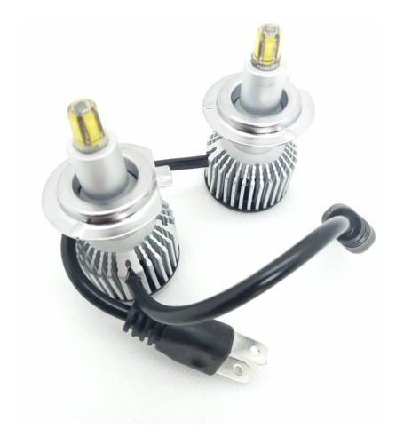 Par Ampolletas Turboled H7 360 Grado 20.000lm Focos Lupa