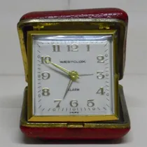 Comprar Reloj Despertador De Viaje Cuerda Westclox Antiguo P\u002Freparar