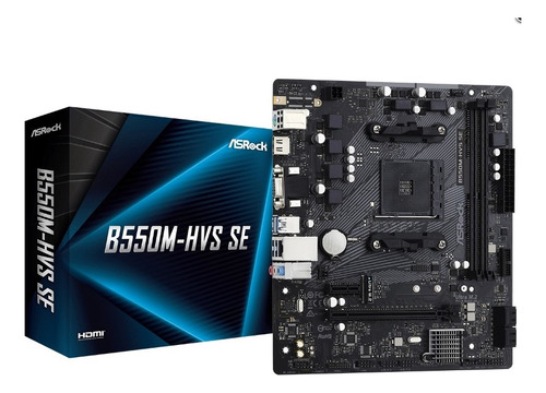 Motherboard B550m-hvs Se Amd Ddr4 Asrock