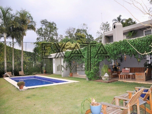 Imagem 4 de 30 de Casa Fantástica Sólida, Recém Reformada, Lindo Projeto Arquitetônico, Em Localização Privilegiada, Condomínio Fechado São Fernando Golfe, 5 Suítes. - Ca00238 - 32626938