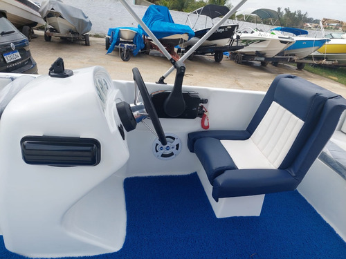 Lancha 16 Pés Rs 160 Com Motor Mercury 50 Hp 2t Elo 0km