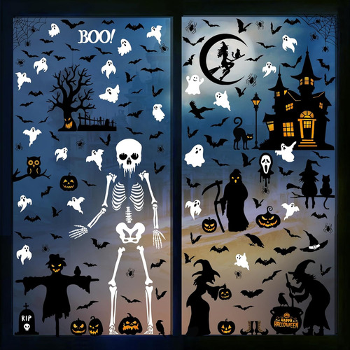 Halloween Window Clings Halloween Window Stickers Decoration