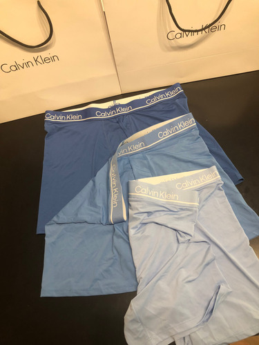 Bóxers Calvin Klein Paq 3 Talle L Hombre