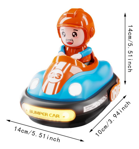 Coche Rc Con Música Y Luz, Coche Rc Con Eyección, Mini