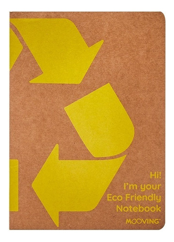 Libreta Eco-friendly Mooving Papel Reciclado