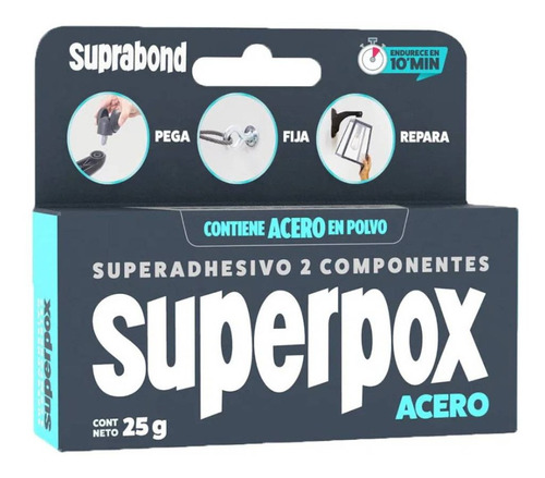 Superpox Acero Superadhesivo 2 Componentes Suprabond