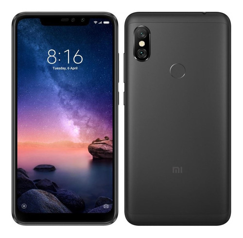 Celular Xiaomi Redmi Note 6 Pro Cámara Frontal 20mpx 64gb