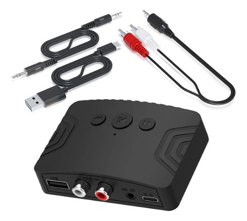 Receptor Bluetooth De Audio R20 5.3 Usb Y Rca