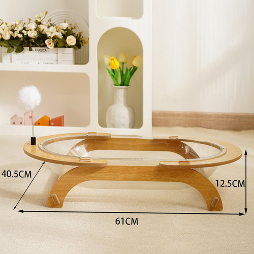 Casa Para Gatos Con Cápsula , Cama Para Nave Para Gatos,