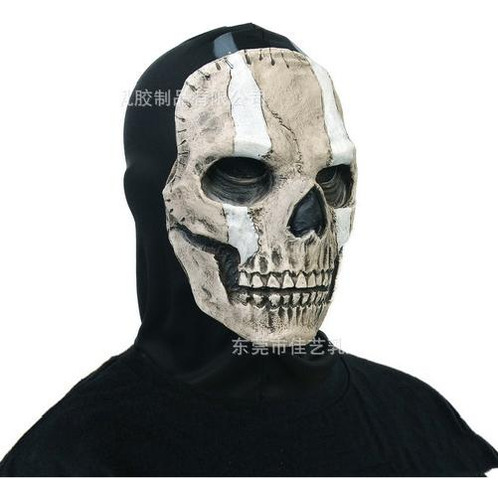 2call Of Duty Mw2 Skull Ghost Mask Headgear Halloween
