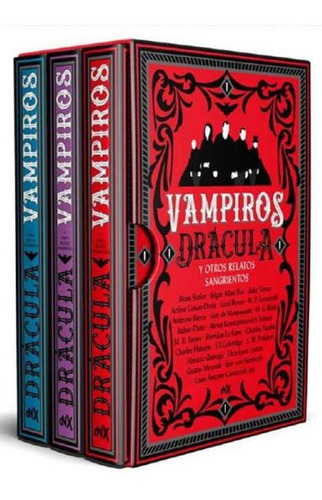 Vampiros - Dracula Y Otros Relatos Sangrientos - Pack 3 Vols