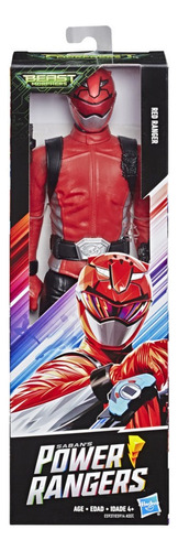 Boneco vermelho Ranger de 30 cm do Power Rangers
