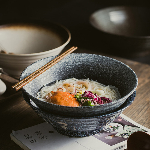 Tazón De Ramen De 10 Pulgadas Estilo Japonés