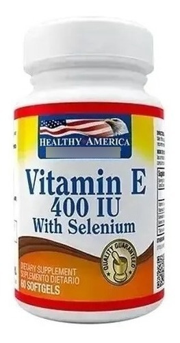 Vitamin E 400 Iu With Selenium - Unidad a $587