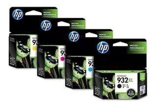 Kit 4 Cartuchos Hp 932xl Preto 933xl C M Y 7110 7510 7610