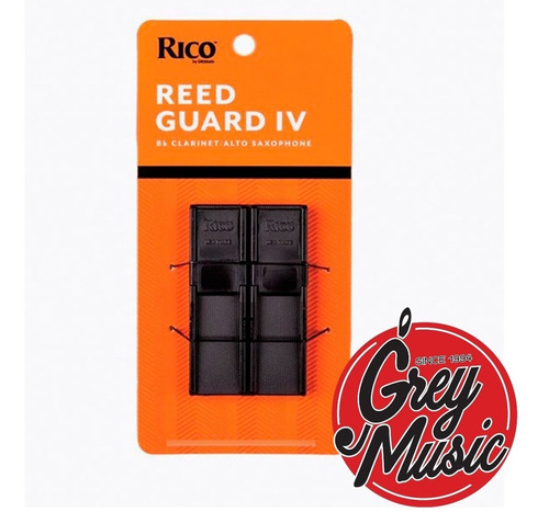 Porta Cañas Rico Saxo  Alto Clarinete Para 4 Cañas Rgrd4ascl