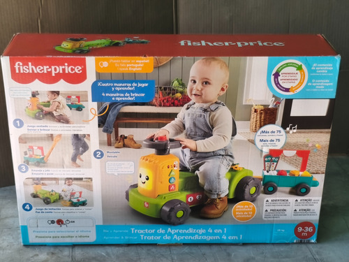 Fisher Price Tractor De Aprendizaje (Usado)