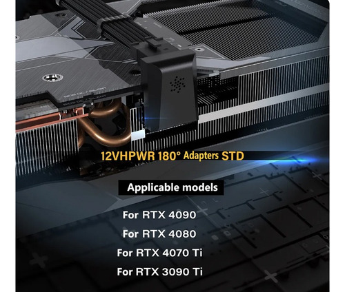 Adaptador 180 Grados Codo Nvidia 4080 4090 4070 3090