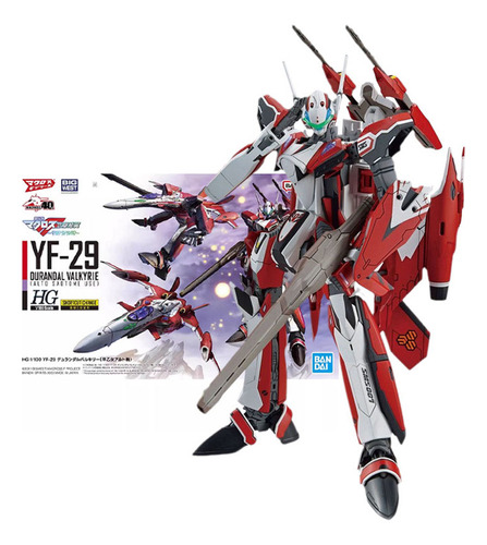 Maqueta Macross F Hg 1/100 Yf-29 Durandal Valkyrie Alto Sa