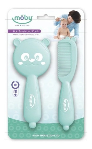 Cepillo Y Peine Para Bebe Cerdas Suaves 0m+