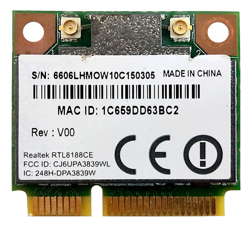 Tarjeta Wifi Para Toshiba Satellite L635