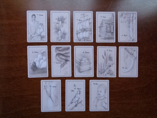 Lenormand Middia Oraculo Con Manual En Español Tarot