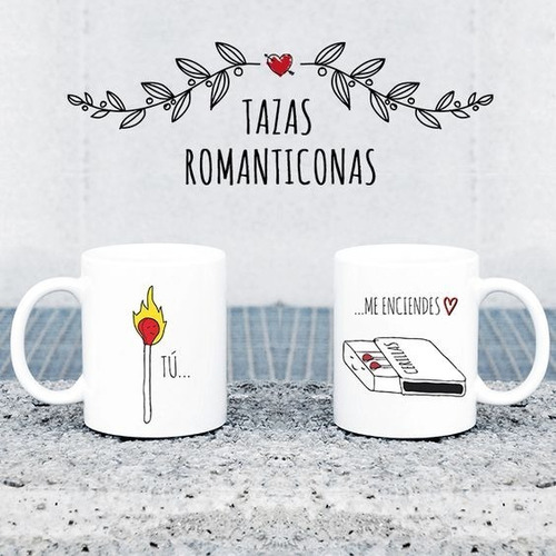 Hermosas Tazas Con Motivos De San Valentin O Para Parejas