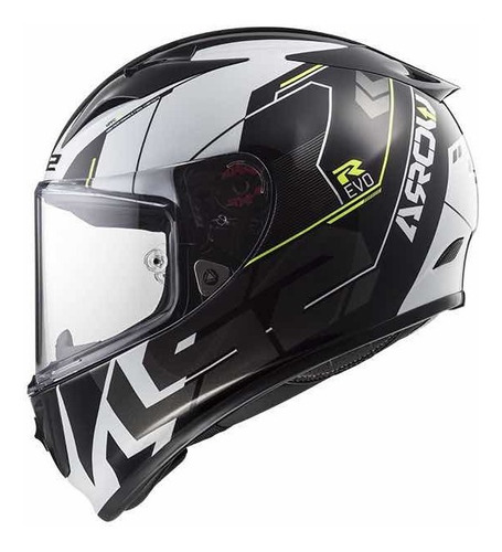 Casco Moto Pista Ls2 323 Arrow Fibra Vidrio R Evo Agrobikes