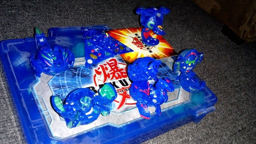 Bakugan Lumagrowl,el Condor,fortress,limulus Blue Aquos