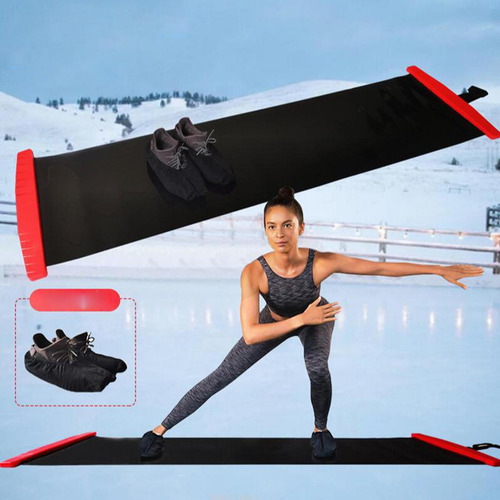 Tabla Deslizante Para Hacer Ejercicio, Placa Negro 200mx50cm