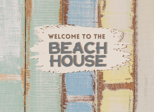 Libro: Welcome To The Beach House: Prompted Beach Guestbook