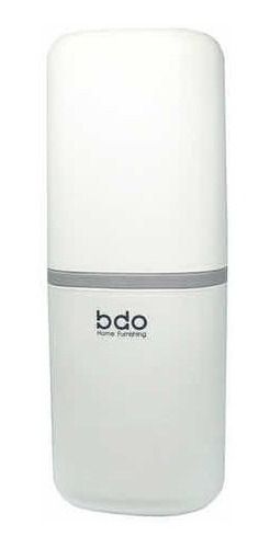 Estuche De Viaje Porta Cepillo Diente Plástico /vaso/ Blanco