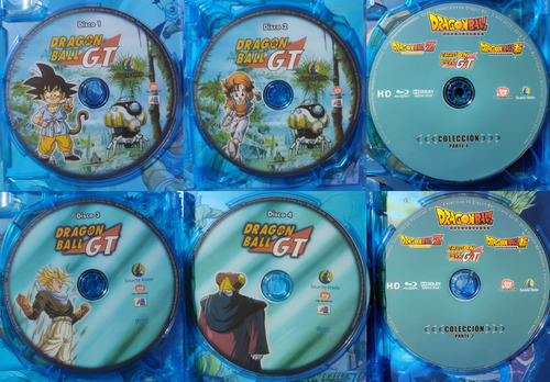 Dragon Ball, Db Z, Db Gt, Db Super Set Bluray Full Hd 1080p
