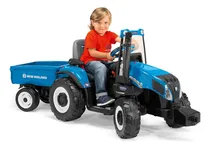 Comprar Peg Perego New Holland T8 Tractor Y Remolque De 12 Voltios
