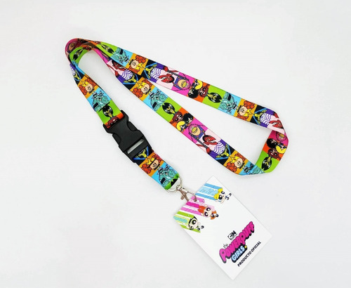 Lanyard Llavero Cinta Chicas Super Poderosas Villanos